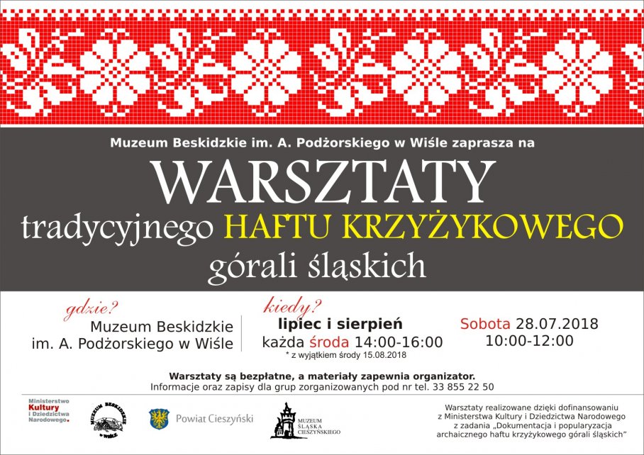 Plakat promujący warsztaty
